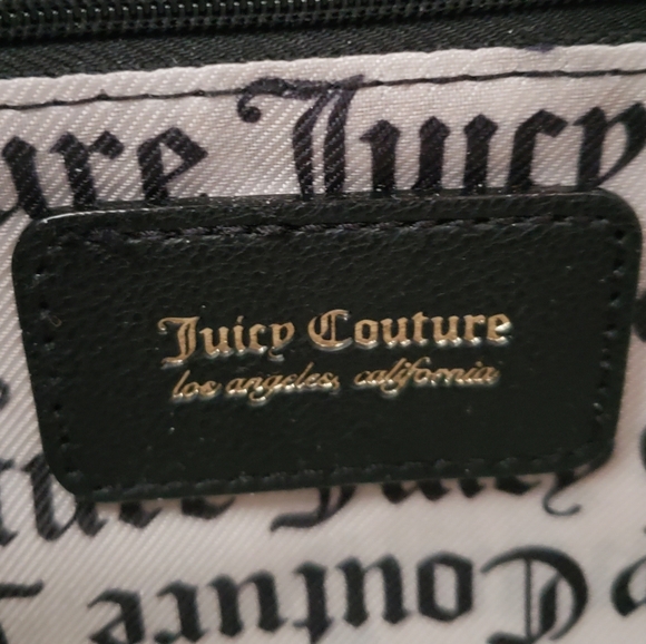 Juicy Couture Bestsellers Black Liquorice Satchel NWT - Picture 10 of 16